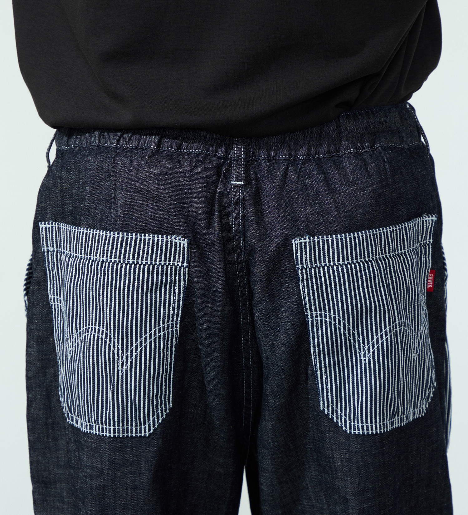 EDWIN(エドウイン)のイージーワイドベイカーデニムパンツ【アウトレット店舗・WEB限定】|パンツ/デニム / ジーンズパンツ/メンズ|ブラックデニム