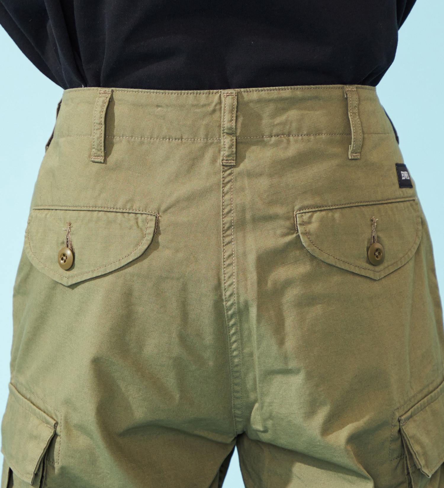 EDWIN(エドウイン)のB.D.Uカーゴショートパンツ【アウトレット店舗・WEB限定】|パンツ/カーゴパンツ/メンズ|オリーブ