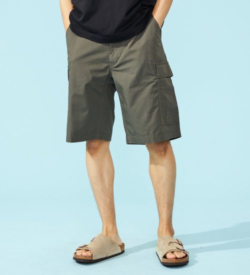 EDWIN(エドウイン)の【ポイントアップ対象】B.D.Uカーゴショートパンツ【アウトレット店舗・WEB限定】|パンツ/カーゴパンツ/メンズ|ダークグリーン
