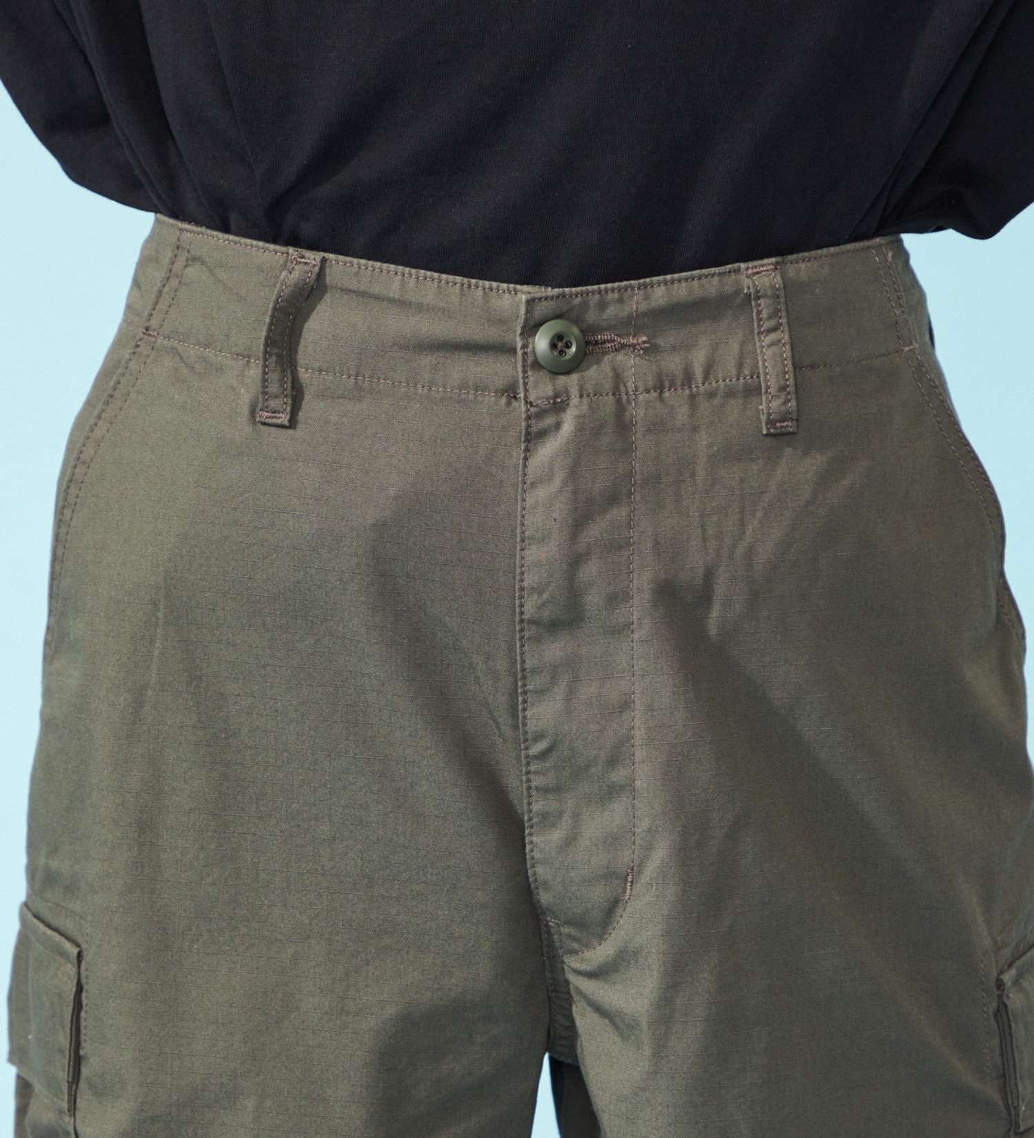 EDWIN(エドウイン)のB.D.Uカーゴショートパンツ【アウトレット店舗・WEB限定】|パンツ/カーゴパンツ/メンズ|ダークグリーン