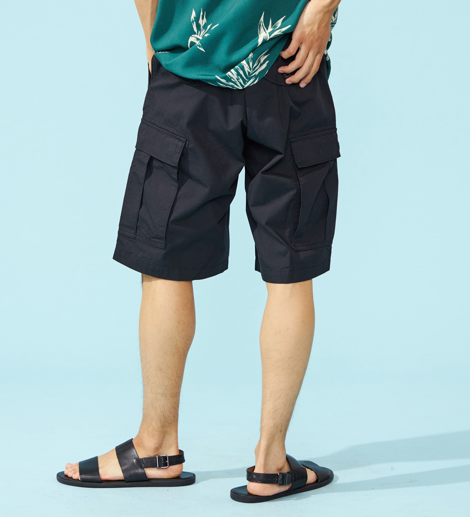 EDWIN(エドウイン)のB.D.Uカーゴショートパンツ【アウトレット店舗・WEB限定】|パンツ/カーゴパンツ/メンズ|ブラック