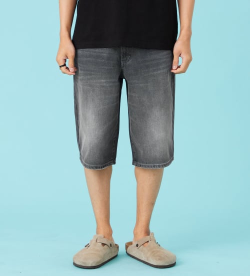 EDWIN(エドウイン)のレギュラー デニムショートパンツ【アウトレット店舗・WEB限定商品】|パンツ/デニム/メンズ|ブラックデニム