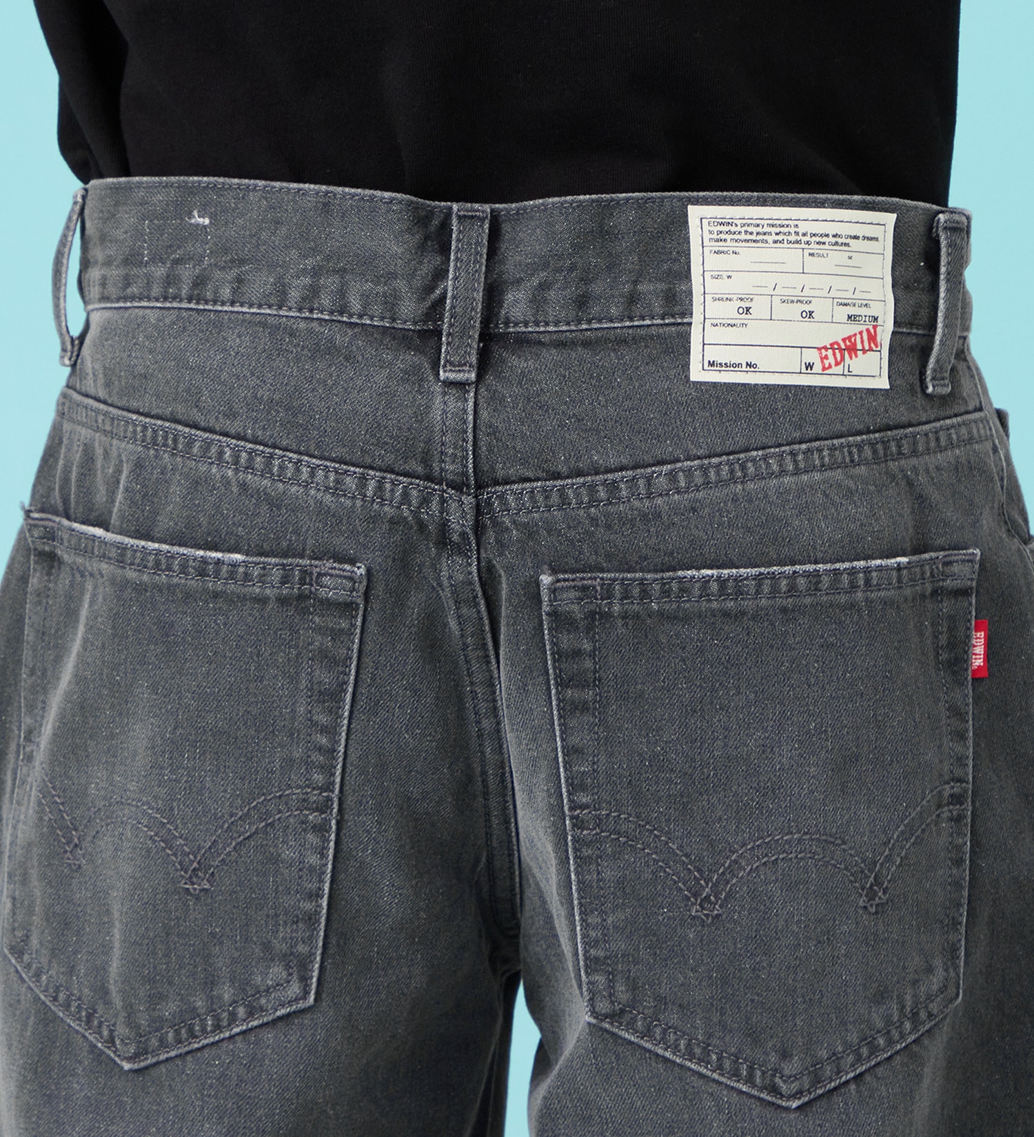EDWIN(エドウイン)の【試着対象】レギュラー デニムショートパンツ【アウトレット店舗・WEB限定商品】|パンツ/デニム / ジーンズパンツ/メンズ|ブラックデニム