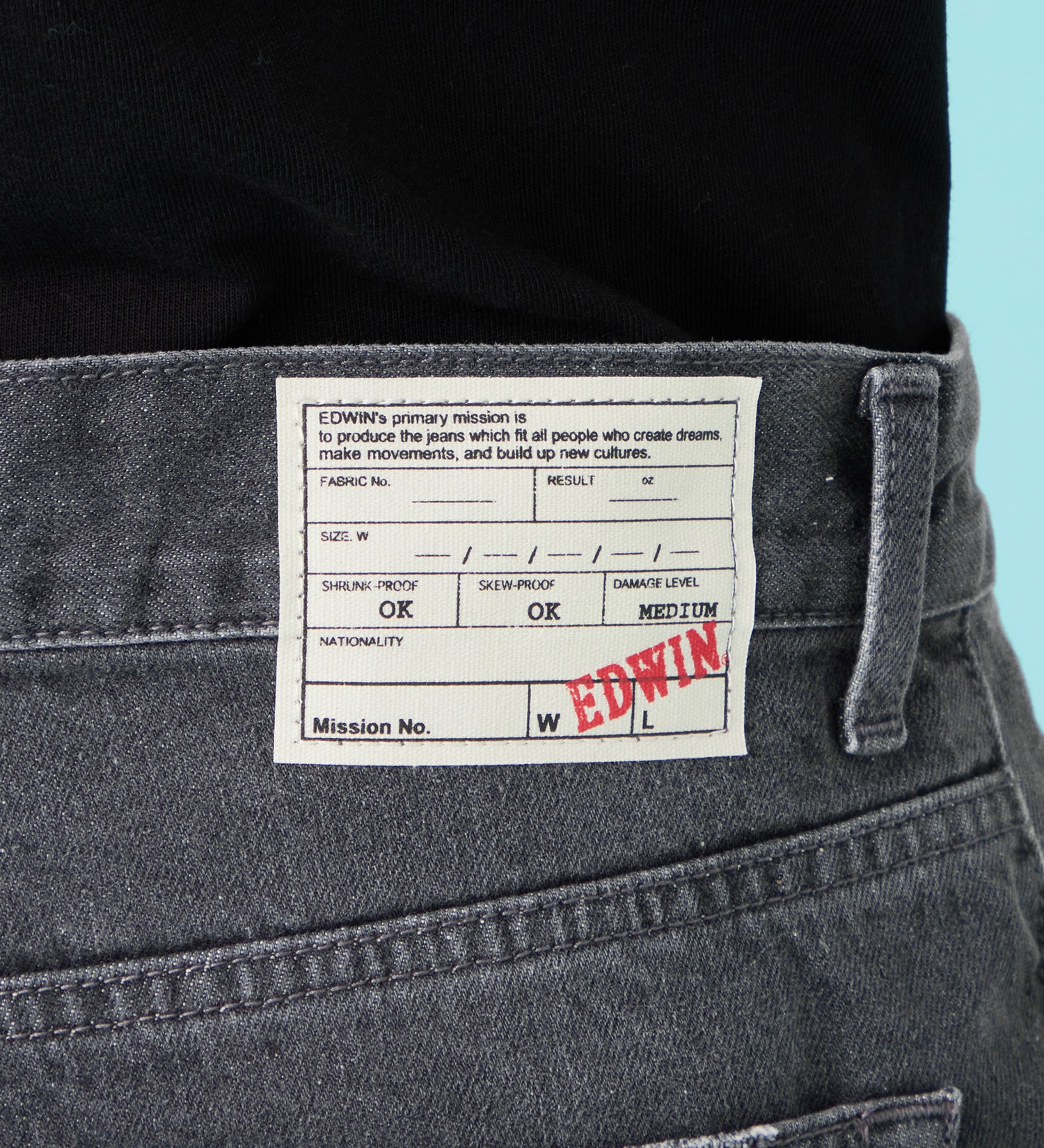 EDWIN(エドウイン)の【試着対象】レギュラー デニムショートパンツ【アウトレット店舗・WEB限定商品】|パンツ/デニム / ジーンズパンツ/メンズ|ブラックデニム