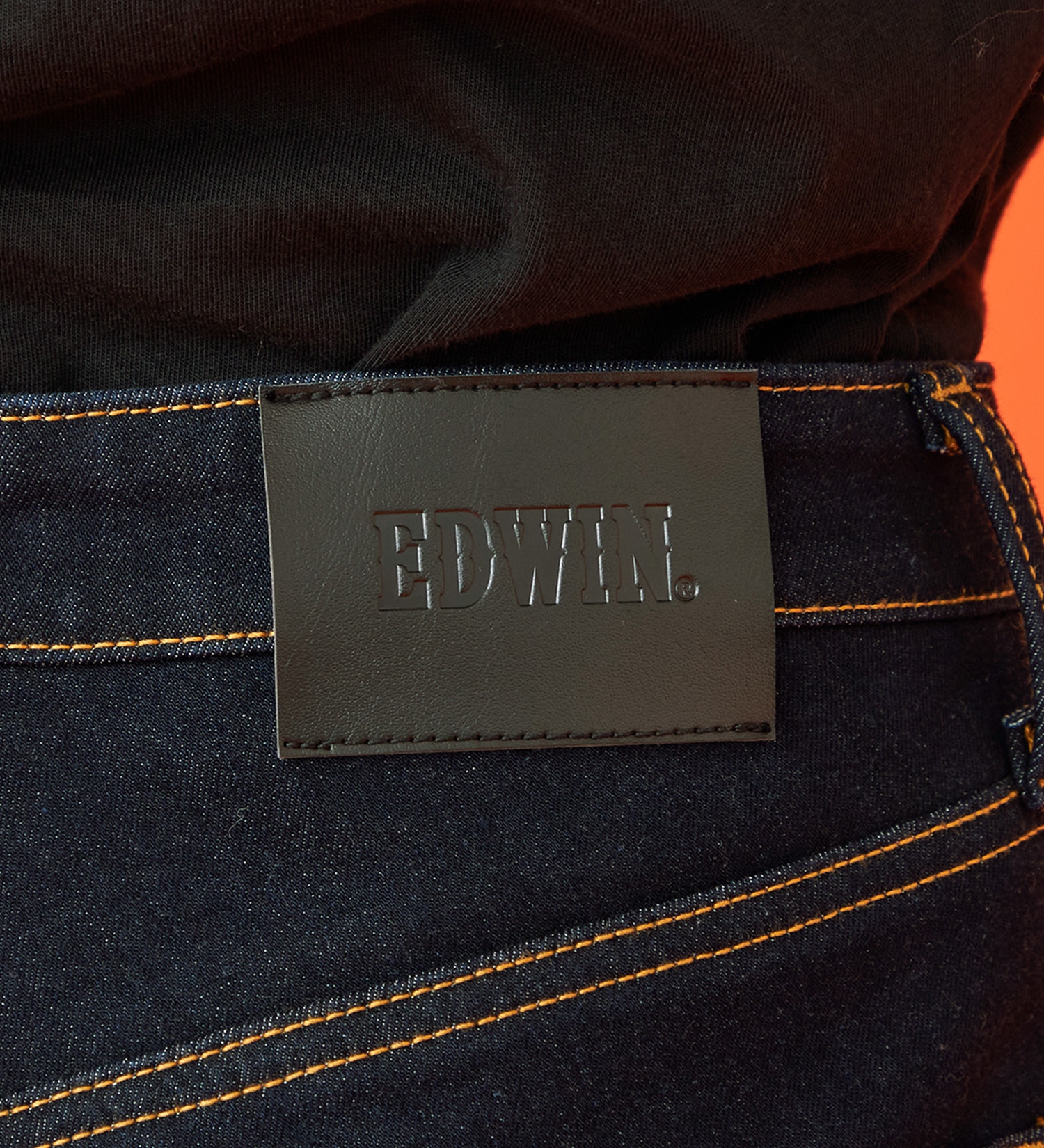 EDWIN(エドウイン)の【WINTER SALE】【暖】タイトストレートデニムパンツ【アウトレット店舗・WEB限定】|パンツ/デニム / ジーンズパンツ/メンズ|濃色ブルー