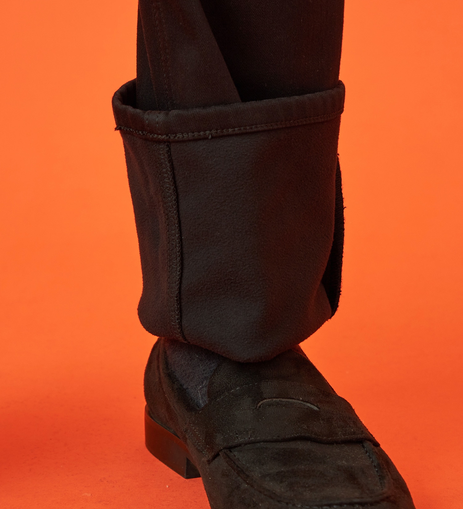 EDWIN(エドウイン)の【WINTER SALE】【暖】タイトストレートデニムパンツ【アウトレット店舗・WEB限定】|パンツ/デニム / ジーンズパンツ/メンズ|ブラック