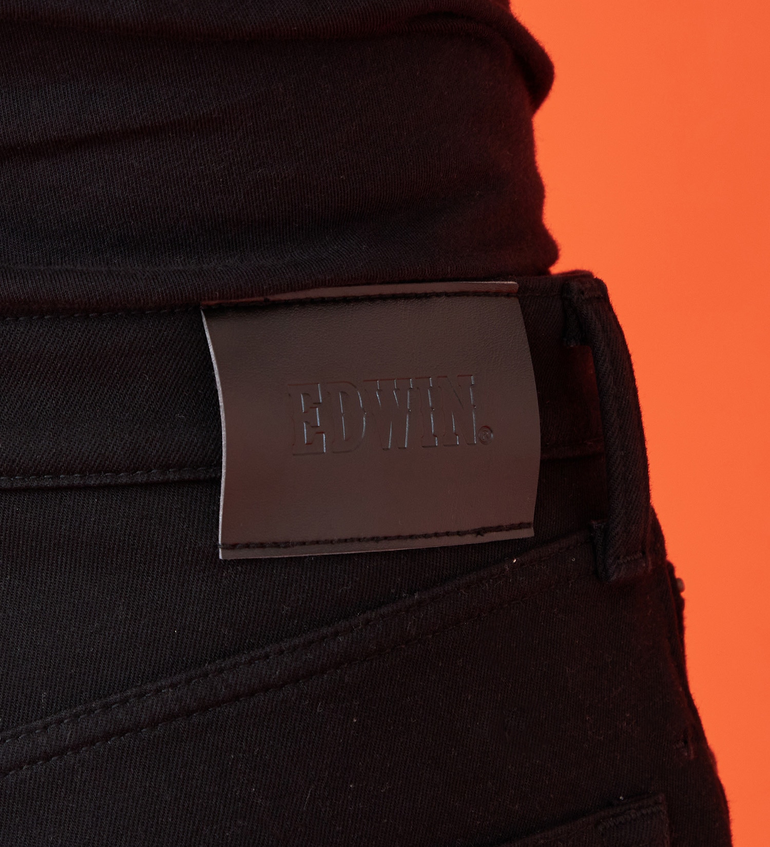 EDWIN(エドウイン)の【暖】ワイドデニムパンツ 防風【アウトレット店舗・WEB限定】|パンツ/デニム / ジーンズパンツ/メンズ|ブラック