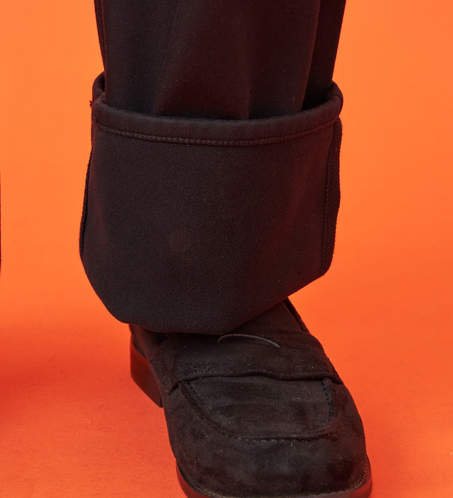 EDWIN(エドウイン)の【暖】ワイドデニムパンツ 防風【アウトレット店舗・WEB限定】|パンツ/デニム / ジーンズパンツ/メンズ|ブラック