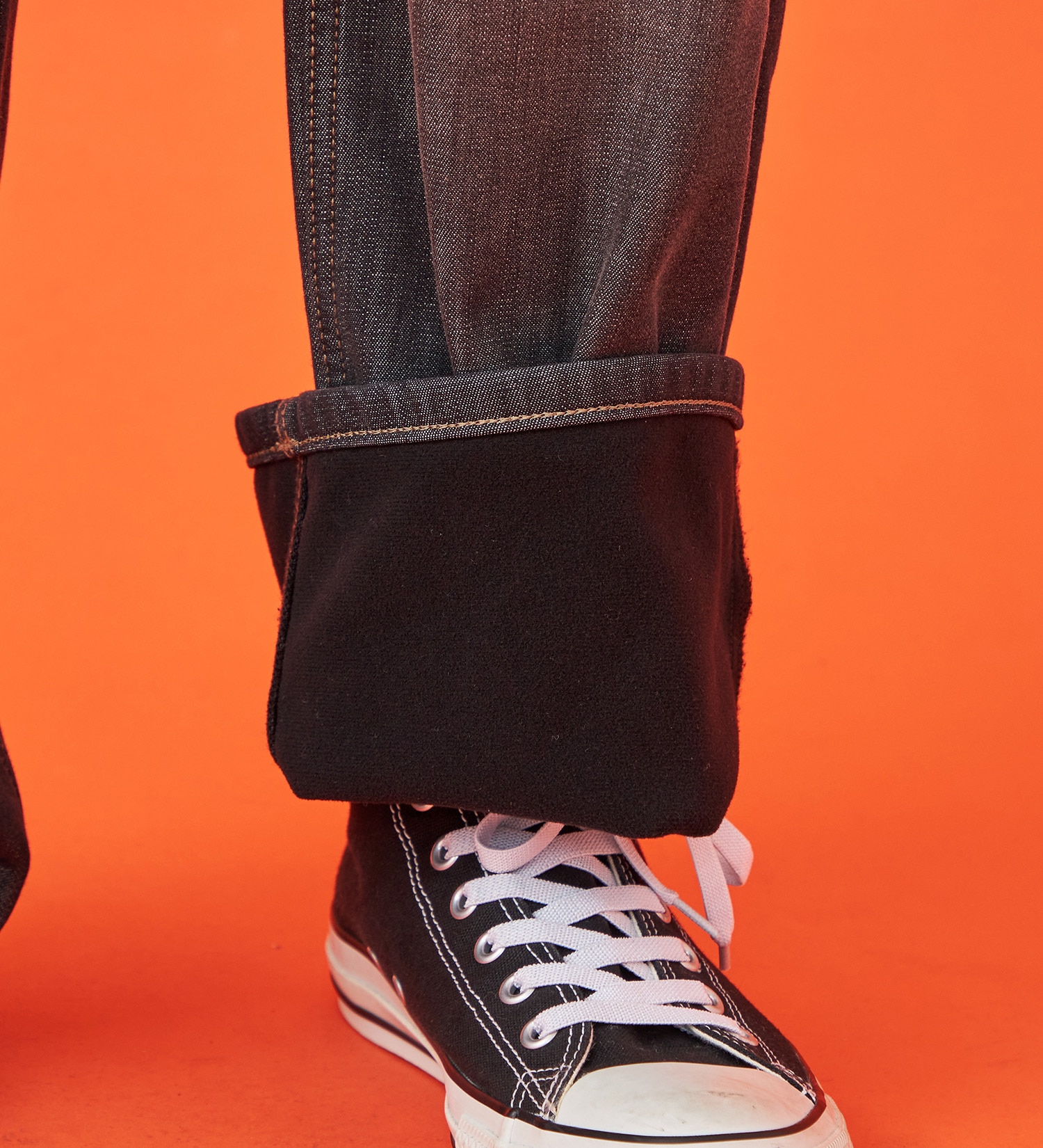 EDWIN(エドウイン)の【暖】ワイドデニムパンツ 防風【アウトレット店舗・WEB限定】|パンツ/デニム / ジーンズパンツ/メンズ|ブラックデニム