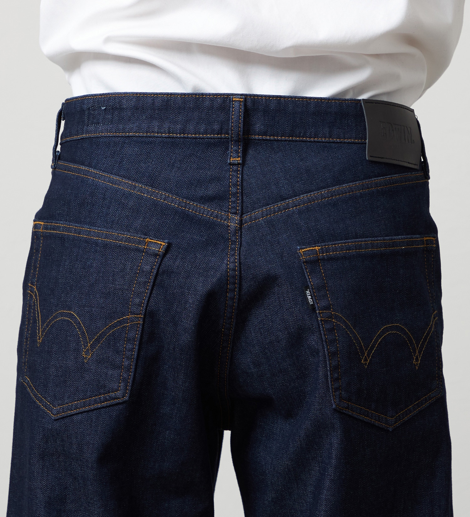 EDWIN(エドウイン)の【暖】ワイドデニムパンツ 防風【アウトレット店舗・WEB限定】|パンツ/デニム / ジーンズパンツ/メンズ|インディゴブルー