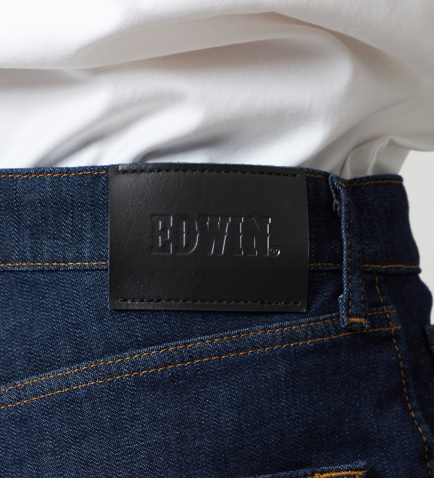 EDWIN(エドウイン)の【暖】ワイドデニムパンツ 防風【アウトレット店舗・WEB限定】|パンツ/デニム / ジーンズパンツ/メンズ|インディゴブルー