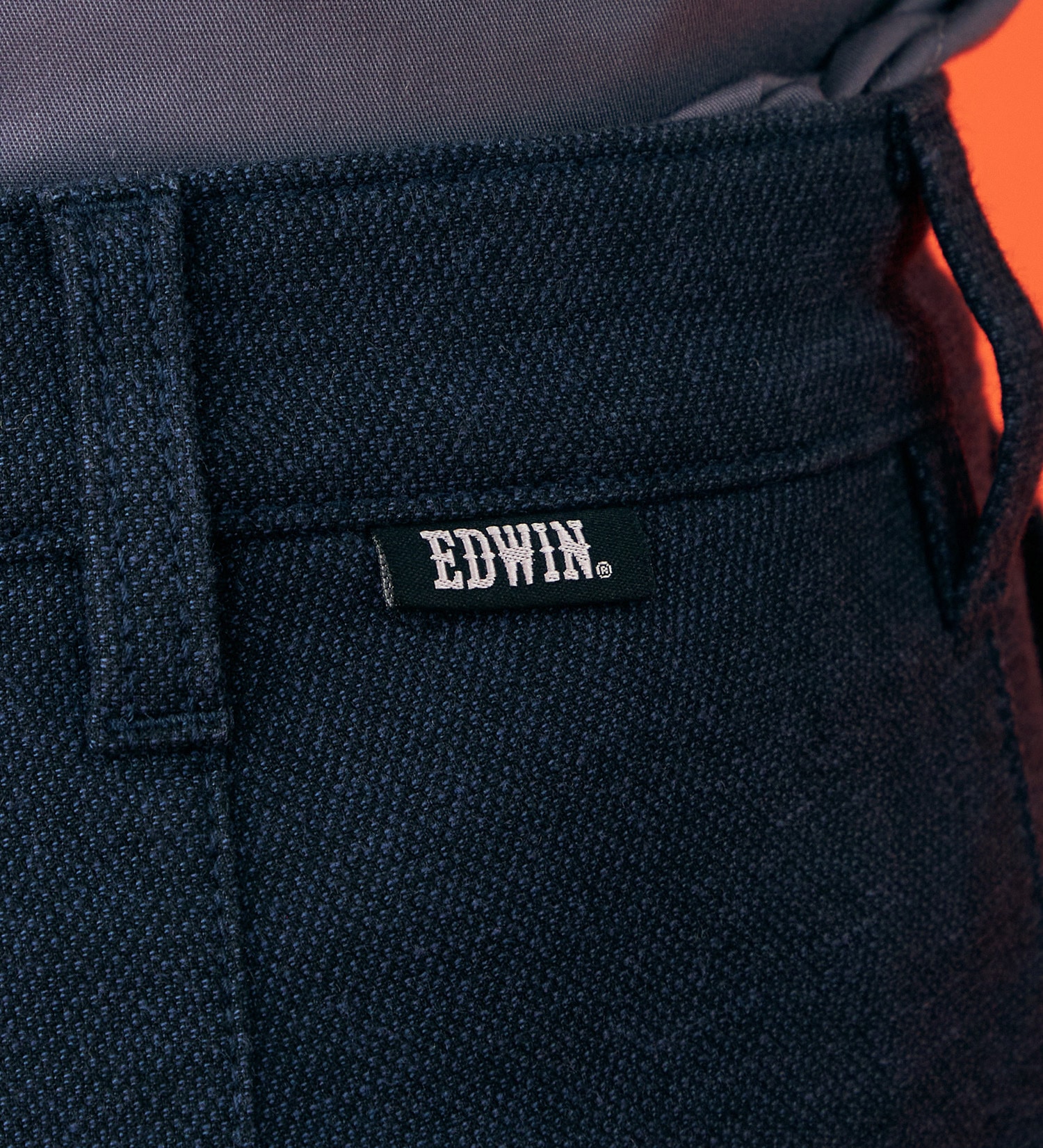 EDWIN(エドウイン)の【BLACKFRIDAY】【暖】裏起毛スリムトラウザーパンツ【アウトレット店舗・WEB限定】|パンツ/パンツ/メンズ|ダークブルー