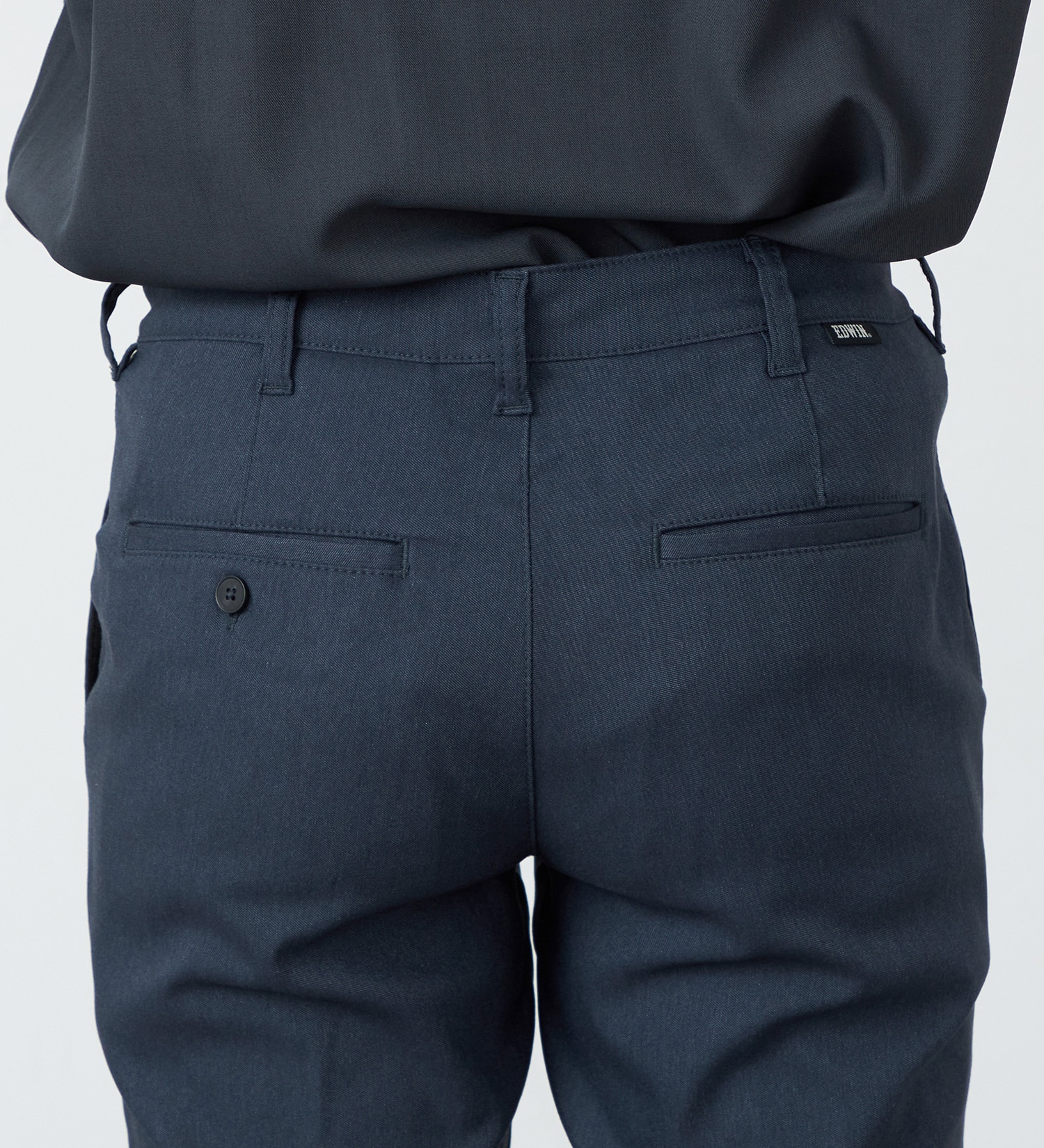 EDWIN(エドウイン)の【暖】スリムトラウザーパンツ【アウトレット店舗・WEB限定】|パンツ/パンツ/メンズ|ネイビー