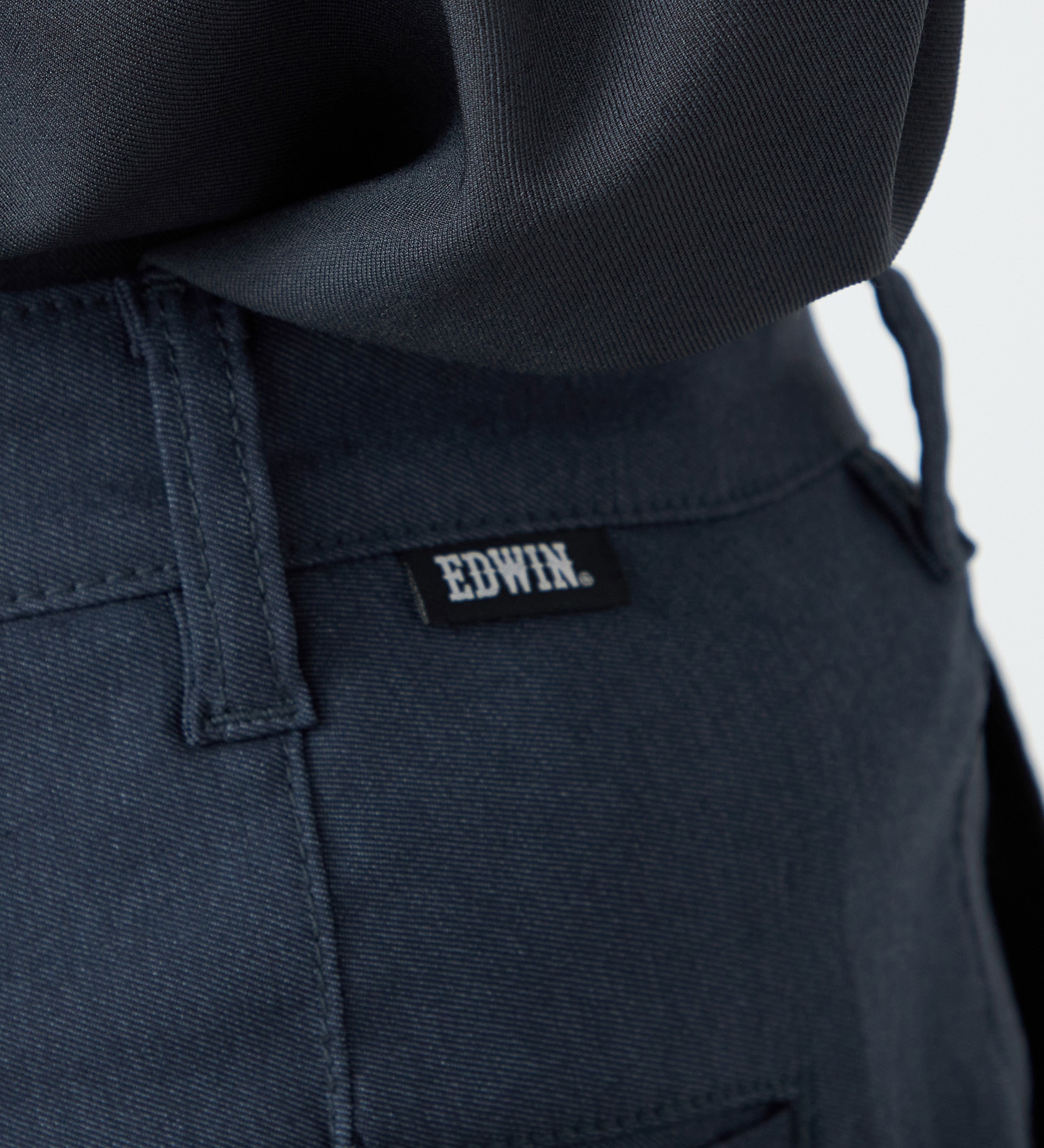 EDWIN(エドウイン)の【暖】スリムトラウザーパンツ【アウトレット店舗・WEB限定】|パンツ/パンツ/メンズ|ネイビー