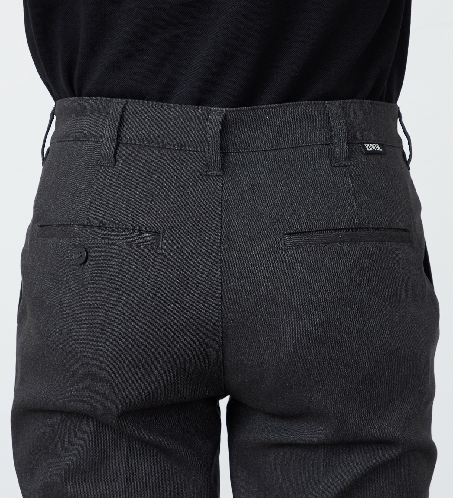 EDWIN(エドウイン)の【暖】スリムトラウザーパンツ【アウトレット店舗・WEB限定】|パンツ/パンツ/メンズ|チャコール
