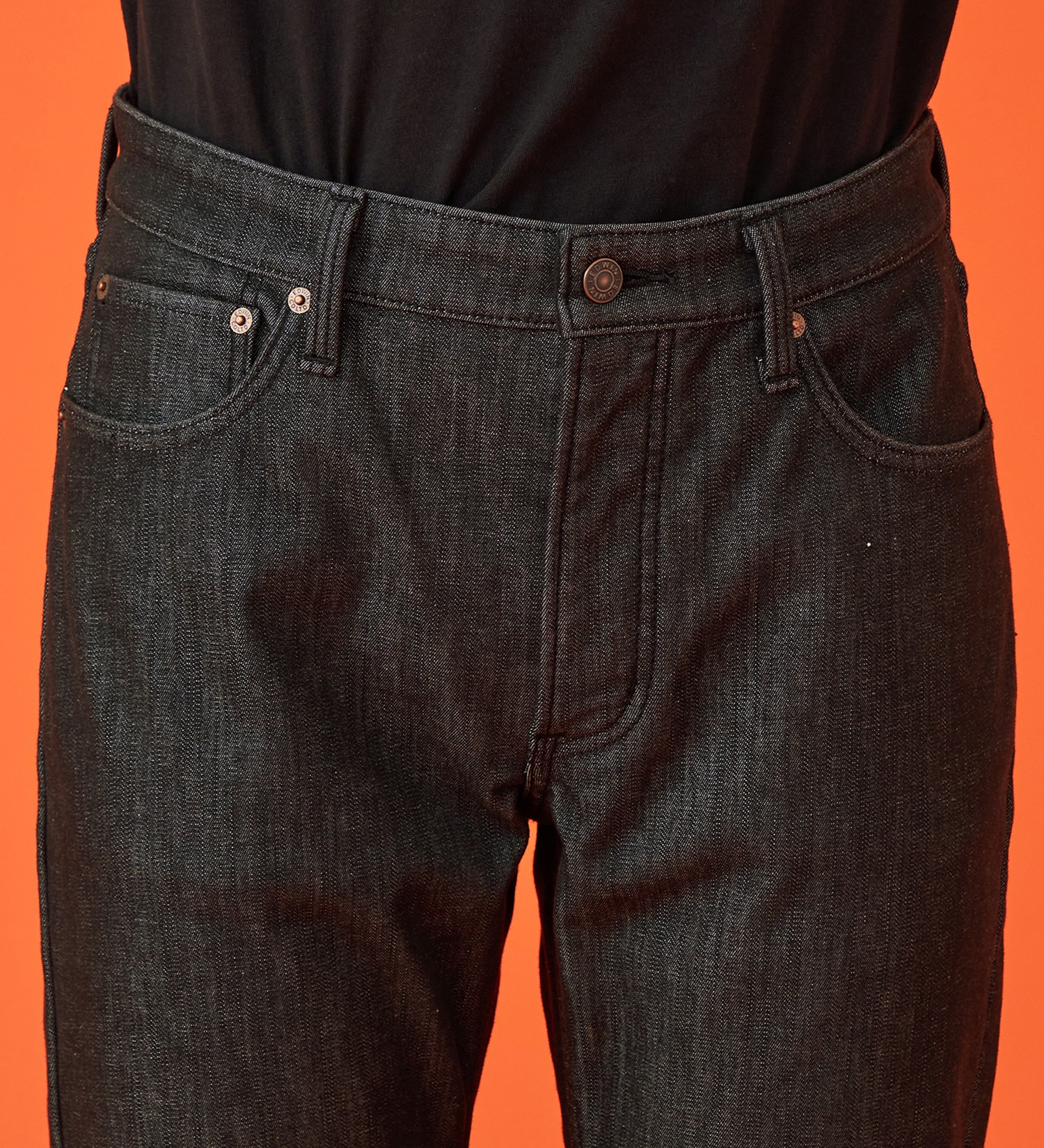 EDWIN(エドウイン)の【WINTER SALE】【暖】ストレートデニムパンツ 防風【アウトレット店舗・WEB限定】|パンツ/デニム / ジーンズパンツ/メンズ|ブラックデニム