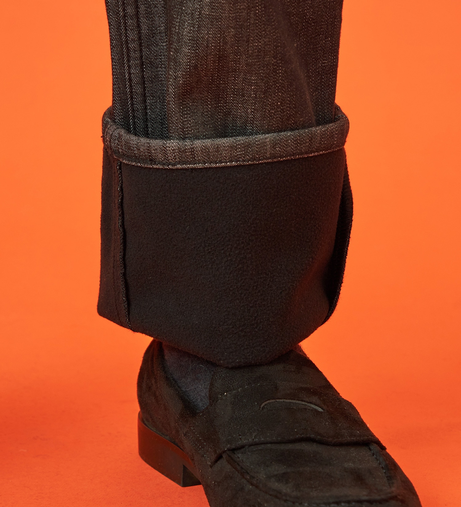 EDWIN(エドウイン)の【WINTER SALE】【暖】ストレートデニムパンツ 防風【アウトレット店舗・WEB限定】|パンツ/デニム / ジーンズパンツ/メンズ|ブラックデニム