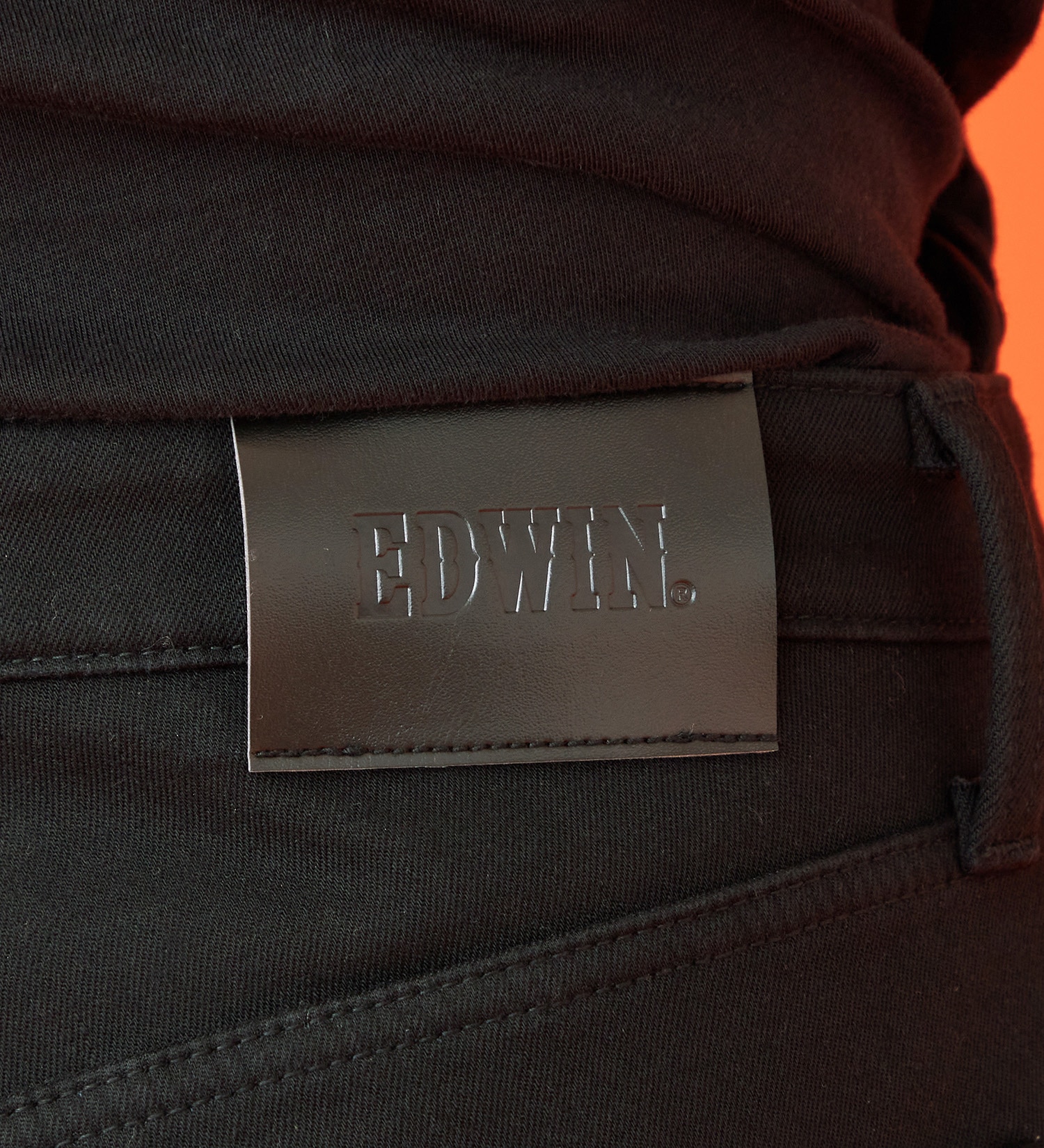 EDWIN(エドウイン)の【WINTER SALE】【暖】ストレートデニムパンツ 防風【アウトレット店舗・WEB限定】|パンツ/パンツ/メンズ|ブラック