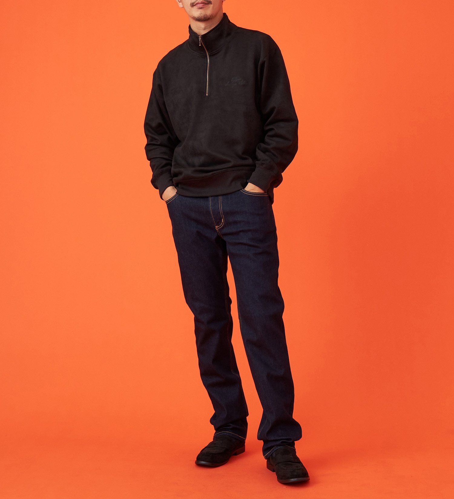 EDWIN(エドウイン)の【WINTER SALE】【暖】ストレートデニムパンツ【アウトレット店舗・WEB限定】|パンツ/デニム / ジーンズパンツ/メンズ|インディゴブルー