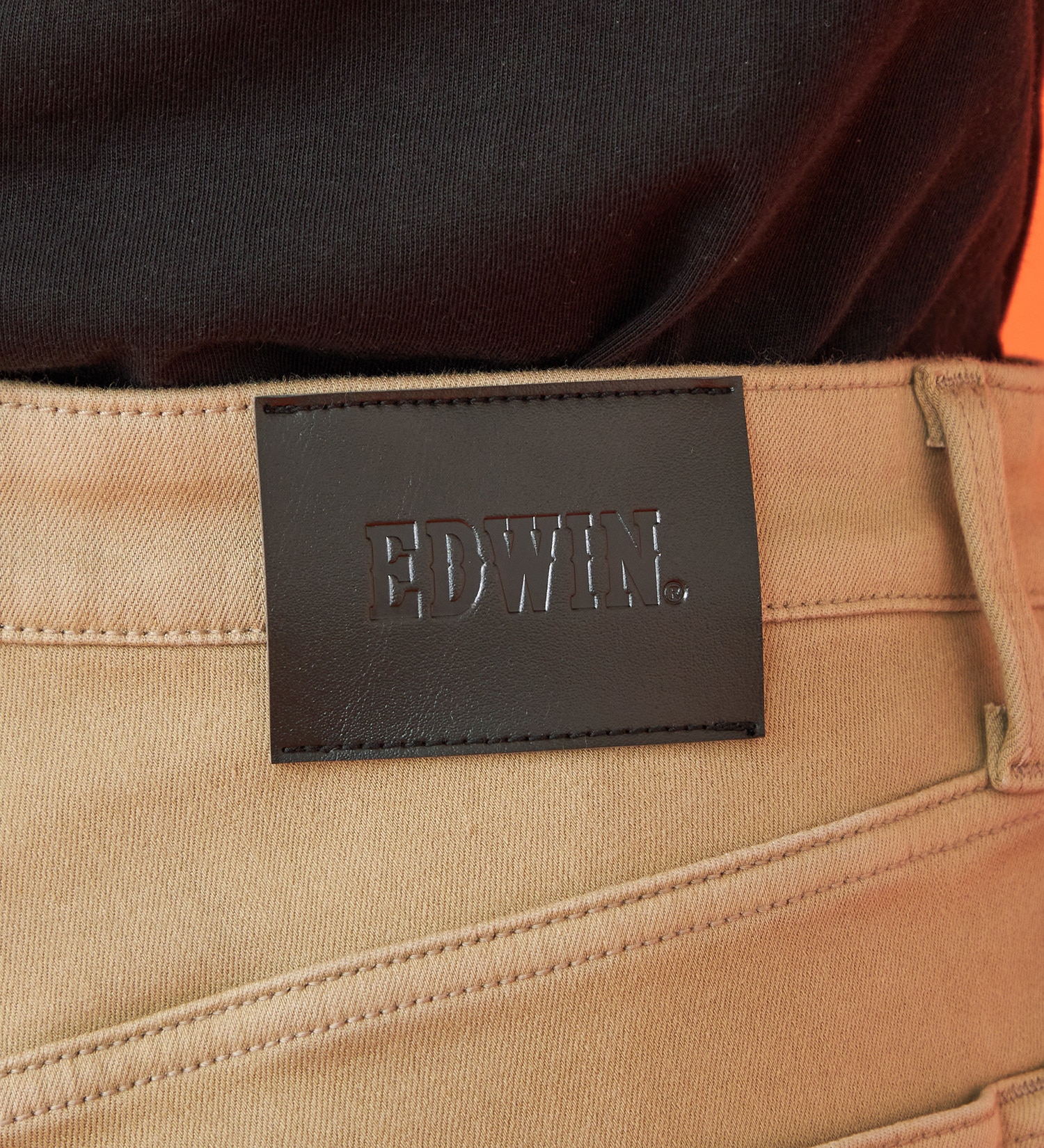 EDWIN(エドウイン)の【WINTER SALE】【暖】ストレートデニムパンツ【アウトレット店舗・WEB限定】|パンツ/デニム / ジーンズパンツ/メンズ|ベージュ