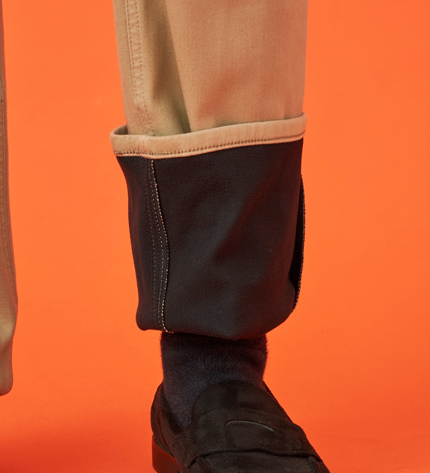 EDWIN(エドウイン)の【WINTER SALE】【暖】ストレートデニムパンツ【アウトレット店舗・WEB限定】|パンツ/デニム / ジーンズパンツ/メンズ|ベージュ