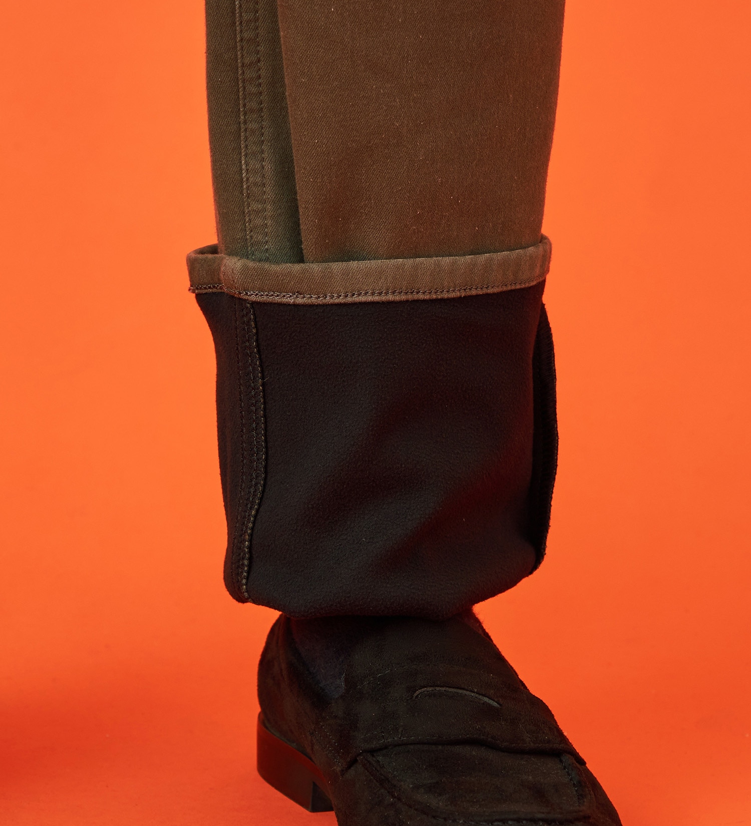 EDWIN(エドウイン)の【WINTER SALE】【暖】ストレートデニムパンツ【アウトレット店舗・WEB限定】|パンツ/デニム / ジーンズパンツ/メンズ|オリーブ