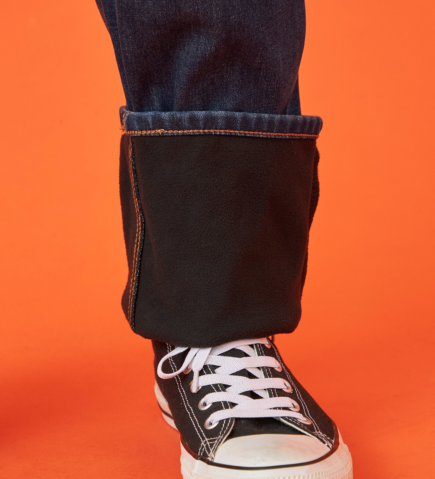 EDWIN(エドウイン)の【WINTER SALE】【暖】ストレートデニムパンツ【アウトレット店舗・WEB限定】|パンツ/デニム / ジーンズパンツ/メンズ|中色ブルー