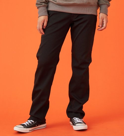 EDWIN(エドウイン)の【WINTER SALE】【暖】ストレートデニムパンツ【アウトレット店舗・WEB限定】|パンツ/デニム/メンズ|ブラック