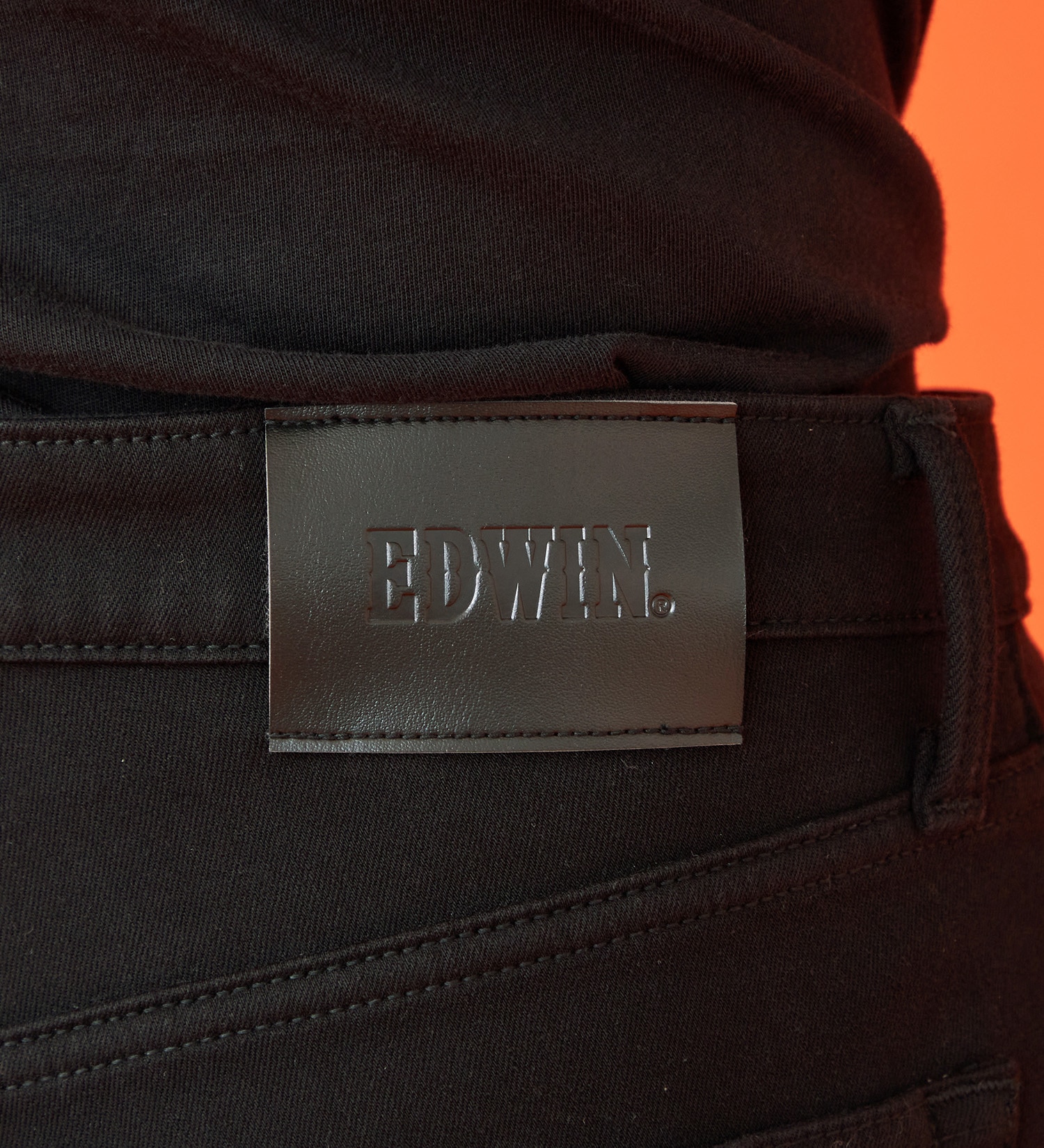 EDWIN(エドウイン)の【WINTER SALE】【暖】ストレートデニムパンツ【アウトレット店舗・WEB限定】|パンツ/デニム / ジーンズパンツ/メンズ|ブラック