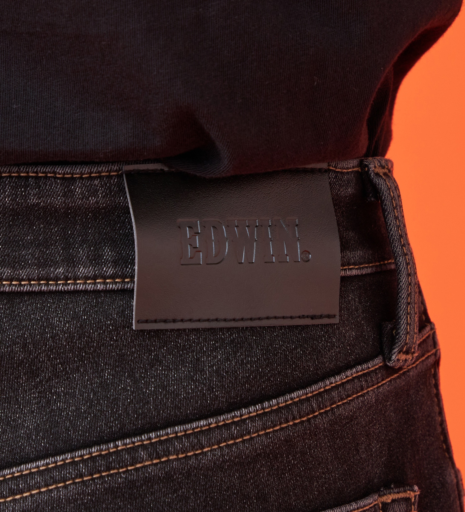 EDWIN(エドウイン)の【WINTER SALE】【暖】ストレートデニムパンツ【アウトレット店舗・WEB限定】|パンツ/デニム / ジーンズパンツ/メンズ|ブラックデニム