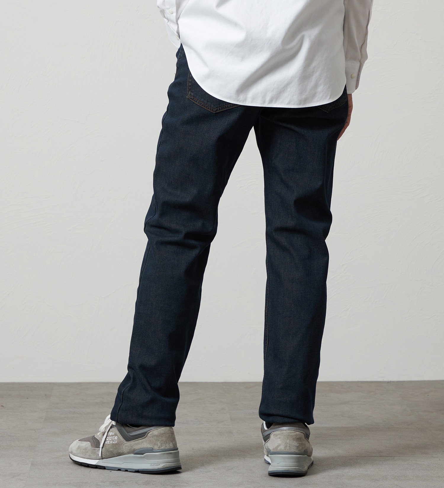 EDWIN(エドウイン)の【WINTER SALE】【暖】ストレートデニムパンツ 防風【アウトレット店舗・WEB限定】|パンツ/デニム / ジーンズパンツ/メンズ|濃色ブルー