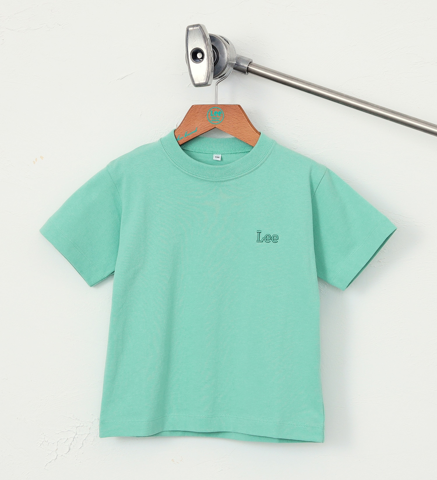 Lee(リー)の【FINAL SALE】【110-150cm】キッズ Leeワンポイントロゴ Tシャツ【アウトレット店舗・WEB限定】|トップス/Tシャツ/カットソー/キッズ|ミント