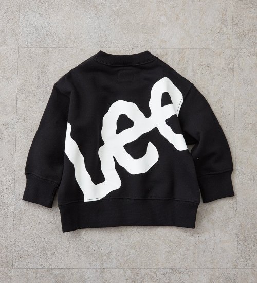 Lee(リー)の【おまとめ割】【80-100cm】【親子リンク】ベビー BACK BIG LOGO SWEAT|トップス/スウェット/キッズ|ブラック