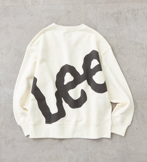 Lee(リー)の【おまとめ割】【110-150cm】【親子リンク】キッズ BACK BIG LOGO SWEAT|トップス/スウェット/キッズ|ホワイト