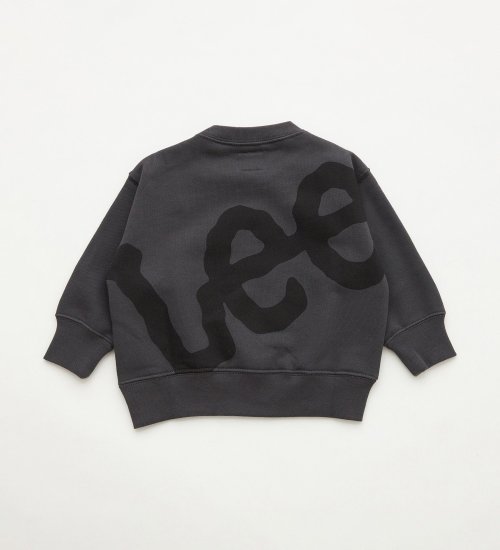 Lee(リー)の【80-100cm】ベビー バックビッグロゴスウェット|トップス/スウェット/キッズ|チャコールグレー