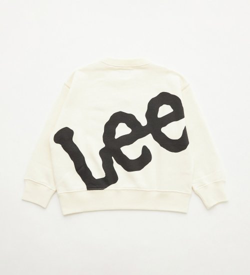 Lee(リー)の【110-150cm】キッズ バックビッグロゴスウェット|トップス/スウェット/キッズ|アイボリー