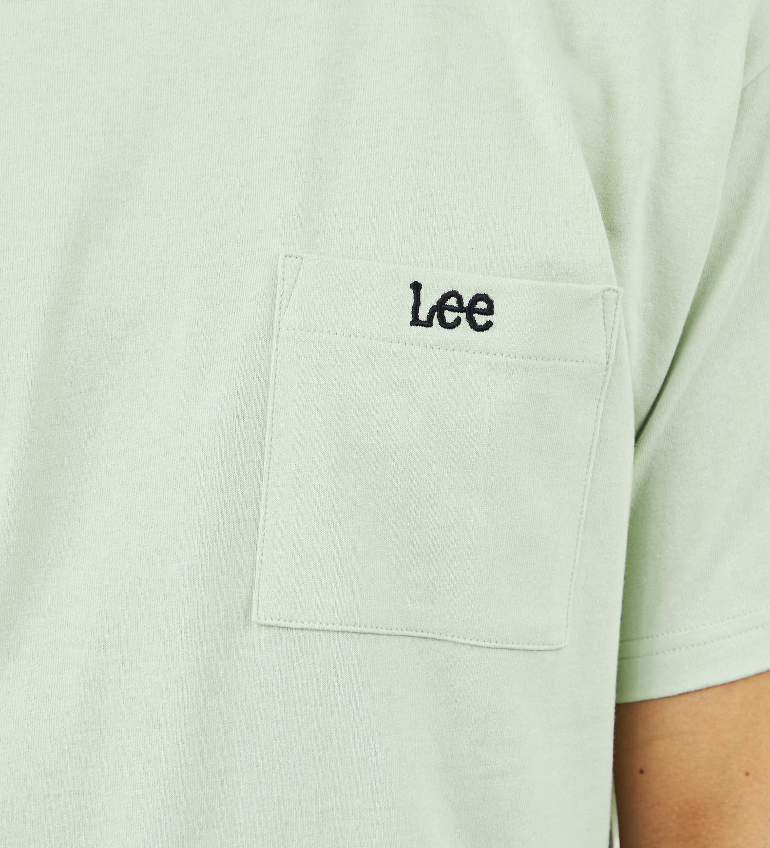 Lee(リー)の【SUMMER SALE】Leeロゴポケット刺繍Tシャツ|トップス/Tシャツ/カットソー/メンズ|ミント