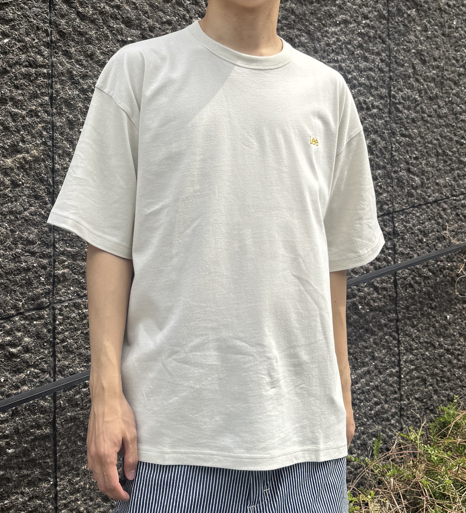 Lee(リー)の【SALE】バックプリントTシャツ|トップス/Tシャツ/カットソー/メンズ|グレー