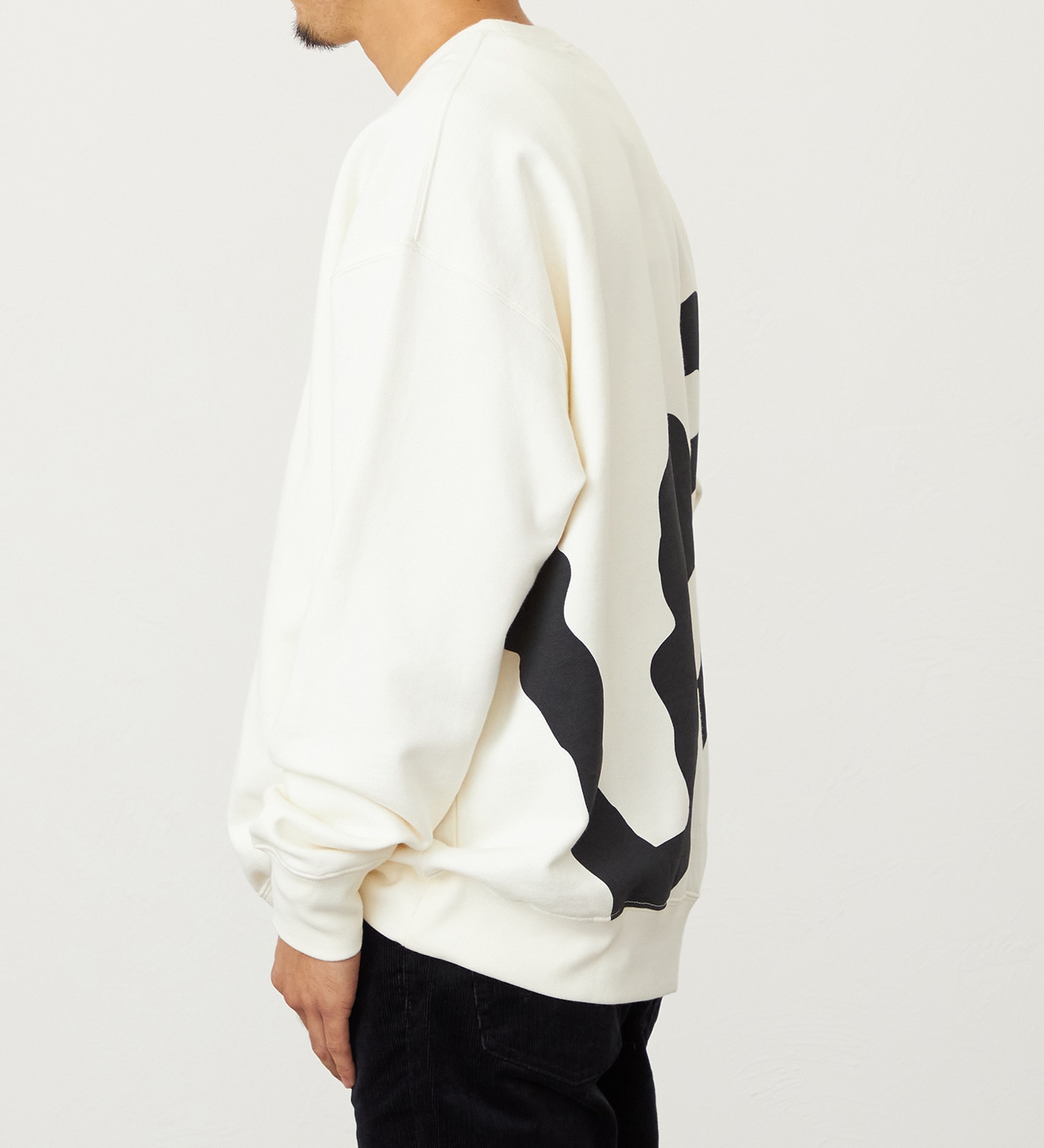 Lee(リー)のバックビッグロゴスウェット【アウトレット店舗・WEB限定】|トップス/スウェット/メンズ|アイボリー