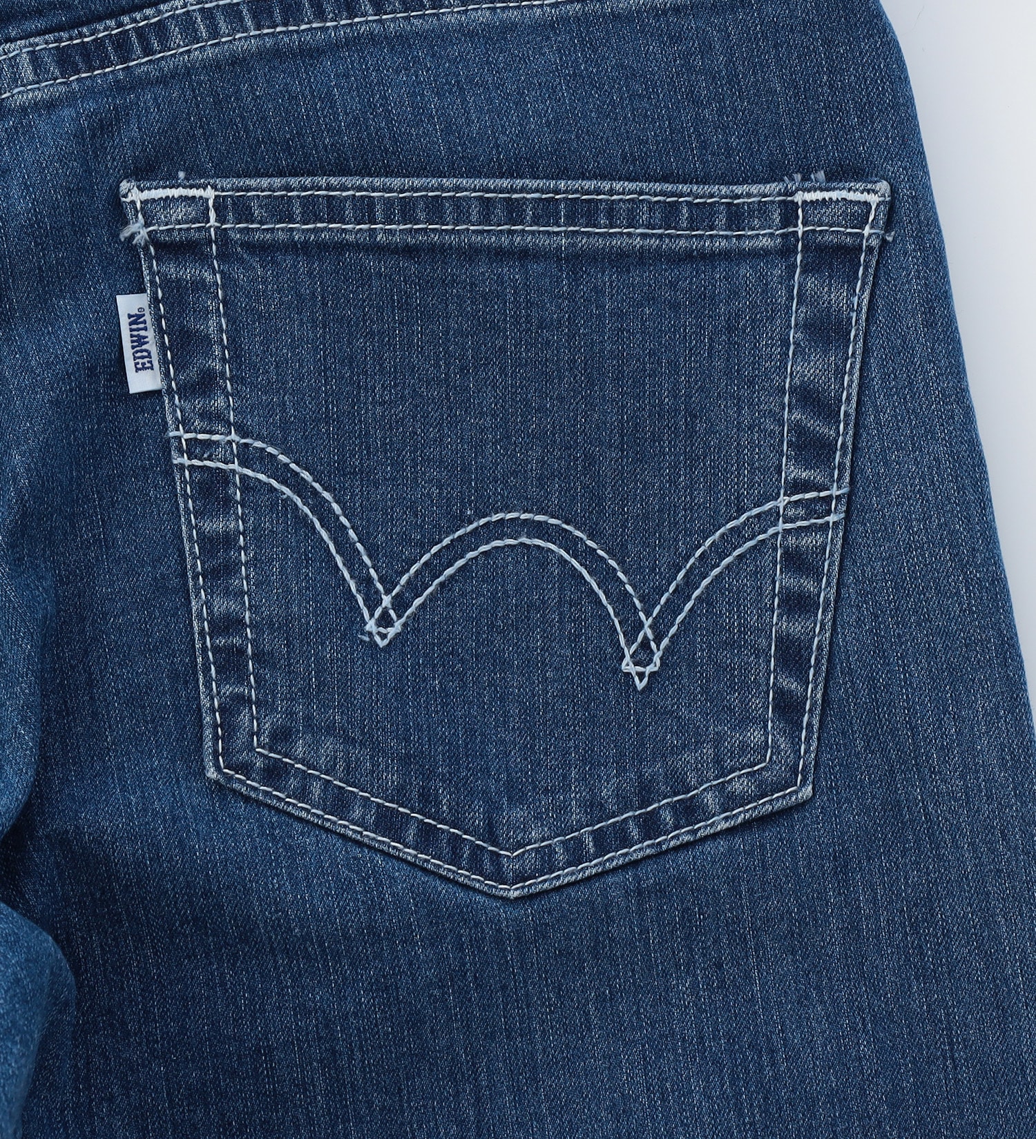 EDWIN(エドウイン)の【BLACKFRIDAY】【涼】サマー ワイドパンツ【アウトレット店舗・WEB限定】|パンツ/デニムパンツ/レディース|中色ブルー