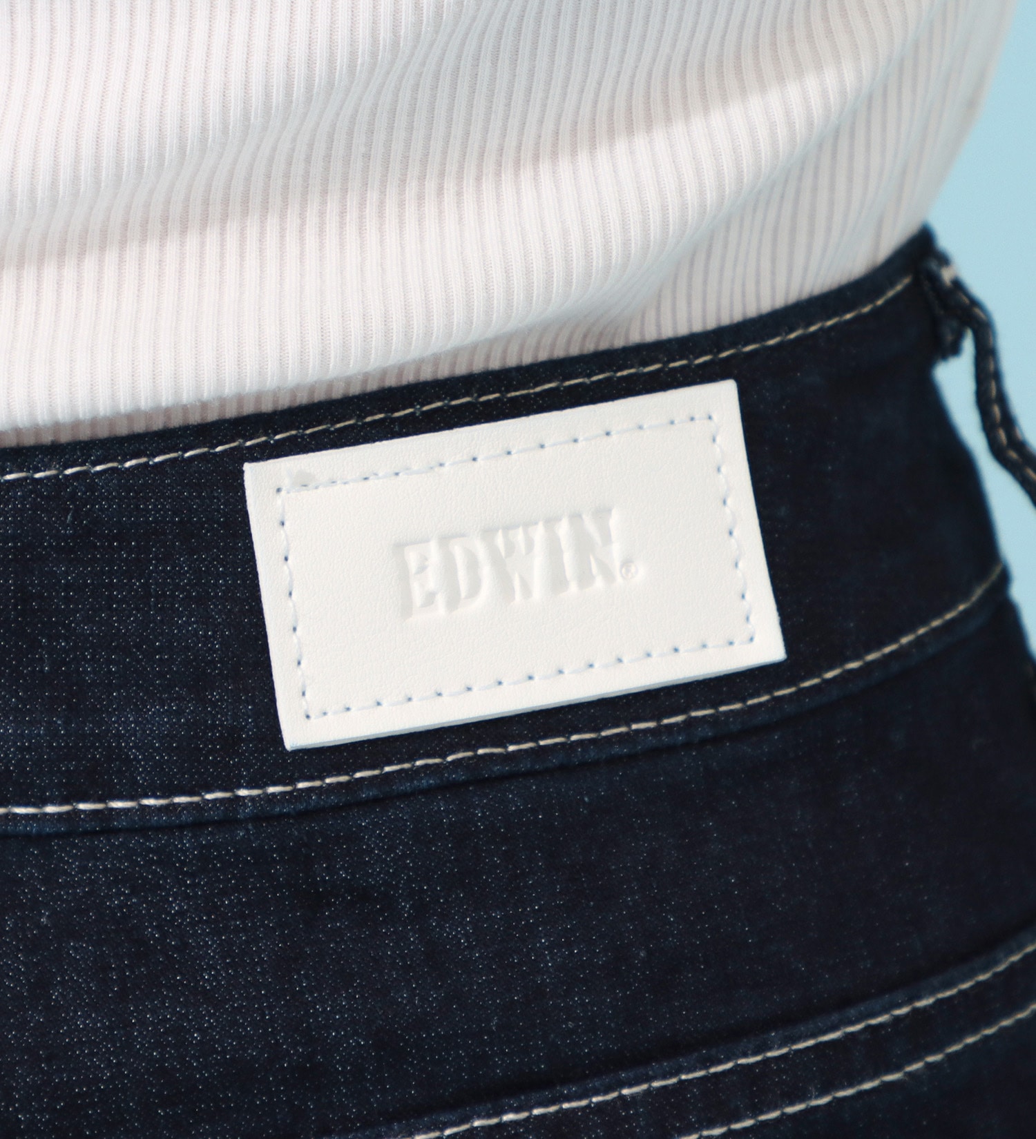 EDWIN(エドウイン)のCOOLサマーワイドデニムパンツ【涼】【アウトレット店舗・WEB限定商品】|パンツ/デニム / ジーンズパンツ/レディース|インディゴブルー