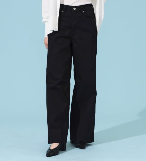 COOLサマーワイドデニムパンツ【涼】【アウトレット店舗・WEB限定商品】