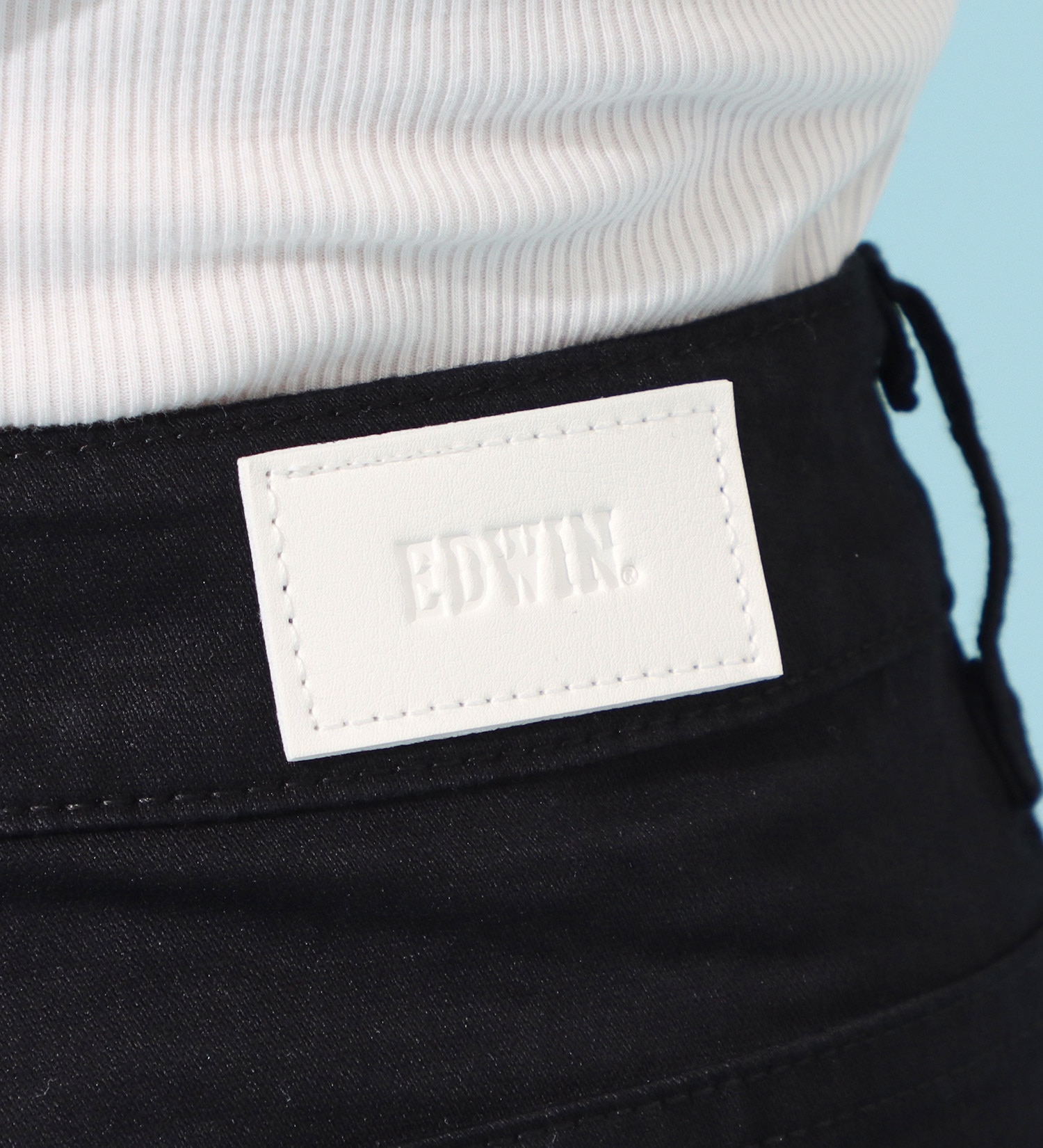 EDWIN(エドウイン)のCOOLサマーワイドデニムパンツ【涼】【アウトレット店舗・WEB限定商品】|パンツ/パンツ/レディース|ブラック