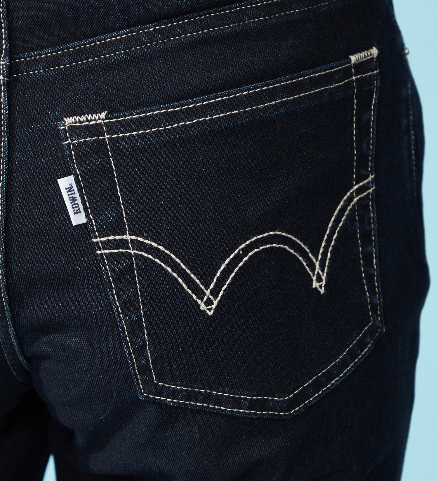 EDWIN(エドウイン)の【涼】COOL テーパードデニムパンツ【アウトレット店舗・WEB限定】|パンツ/パンツ/レディース|濃色ブルー
