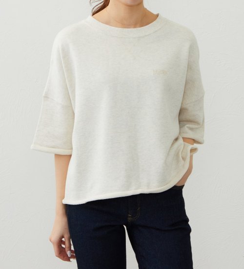 EDWIN(エドウイン)のスウェットTシャツ【アウトレット店舗・WEB限定商品】|トップス/スウェット/レディース|グレー