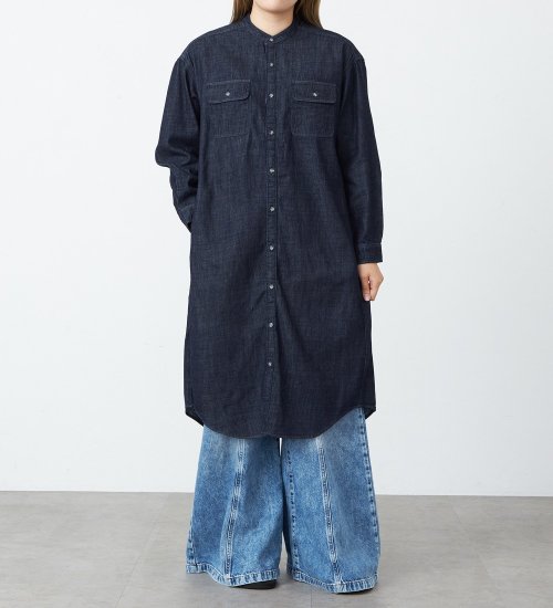 ベーシックデニムワンピース【アウトレット店舗・WEB限定】
