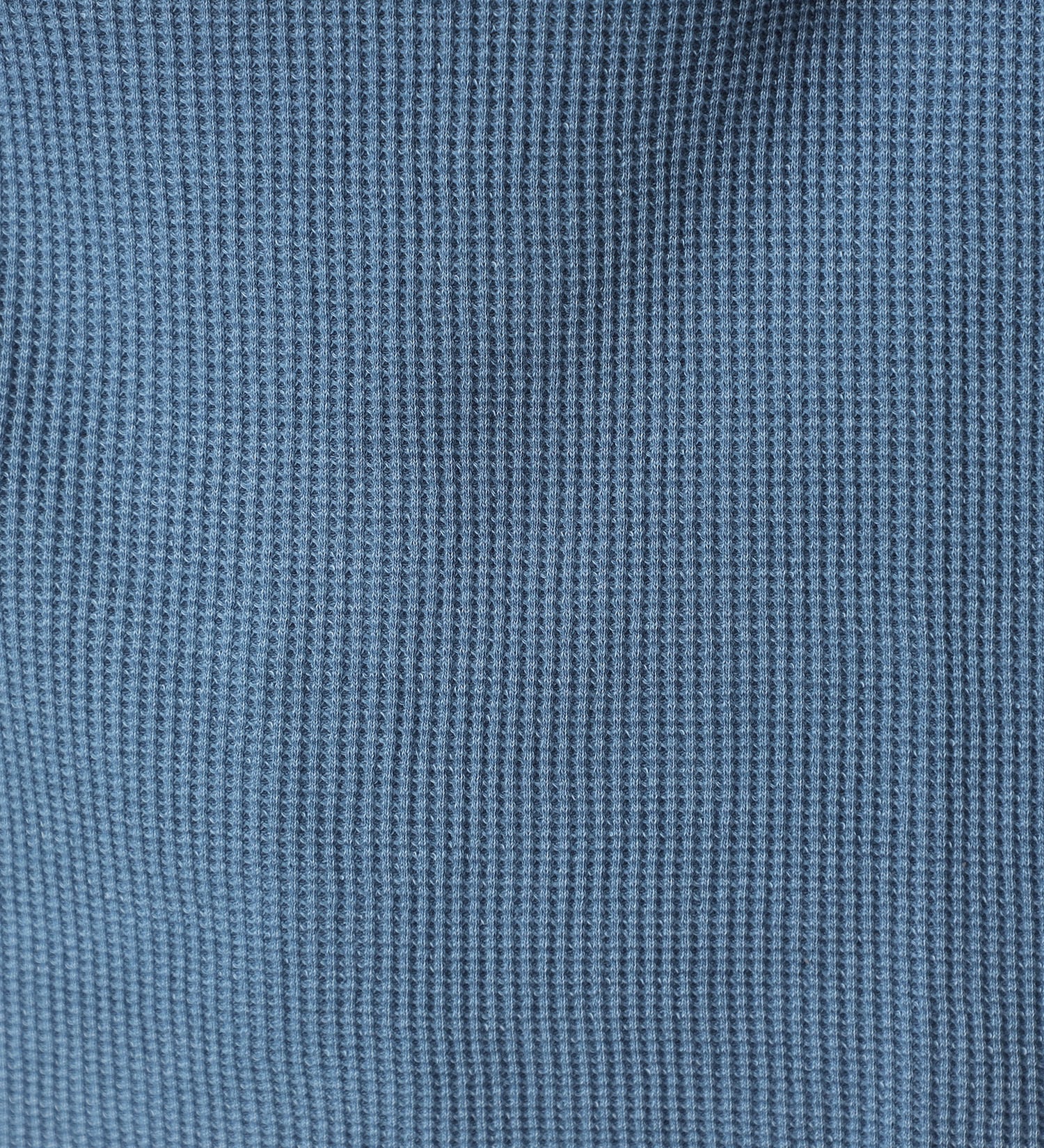 EDWIN(エドウイン)の【ポイントアップ対象】インディゴ半袖　ワッフルTシャツ【アウトレット店舗・WEB限定】|トップス/Tシャツ/カットソー/レディース|中色ブルー