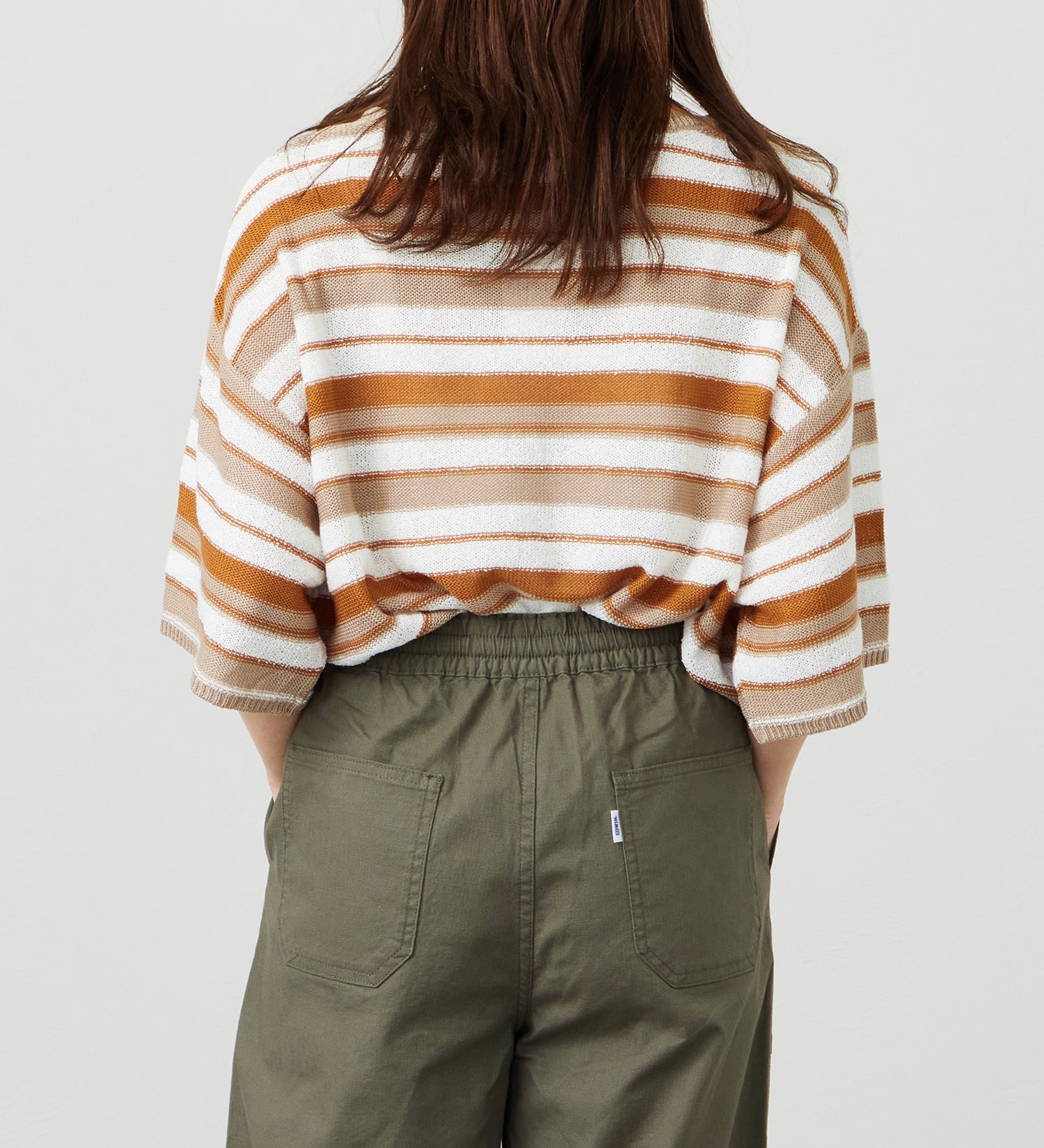 EDWIN(エドウイン)のドルマンニット【アウトレット店舗・WEB限定商品】|トップス/ニット/セーター/レディース|ブラウン