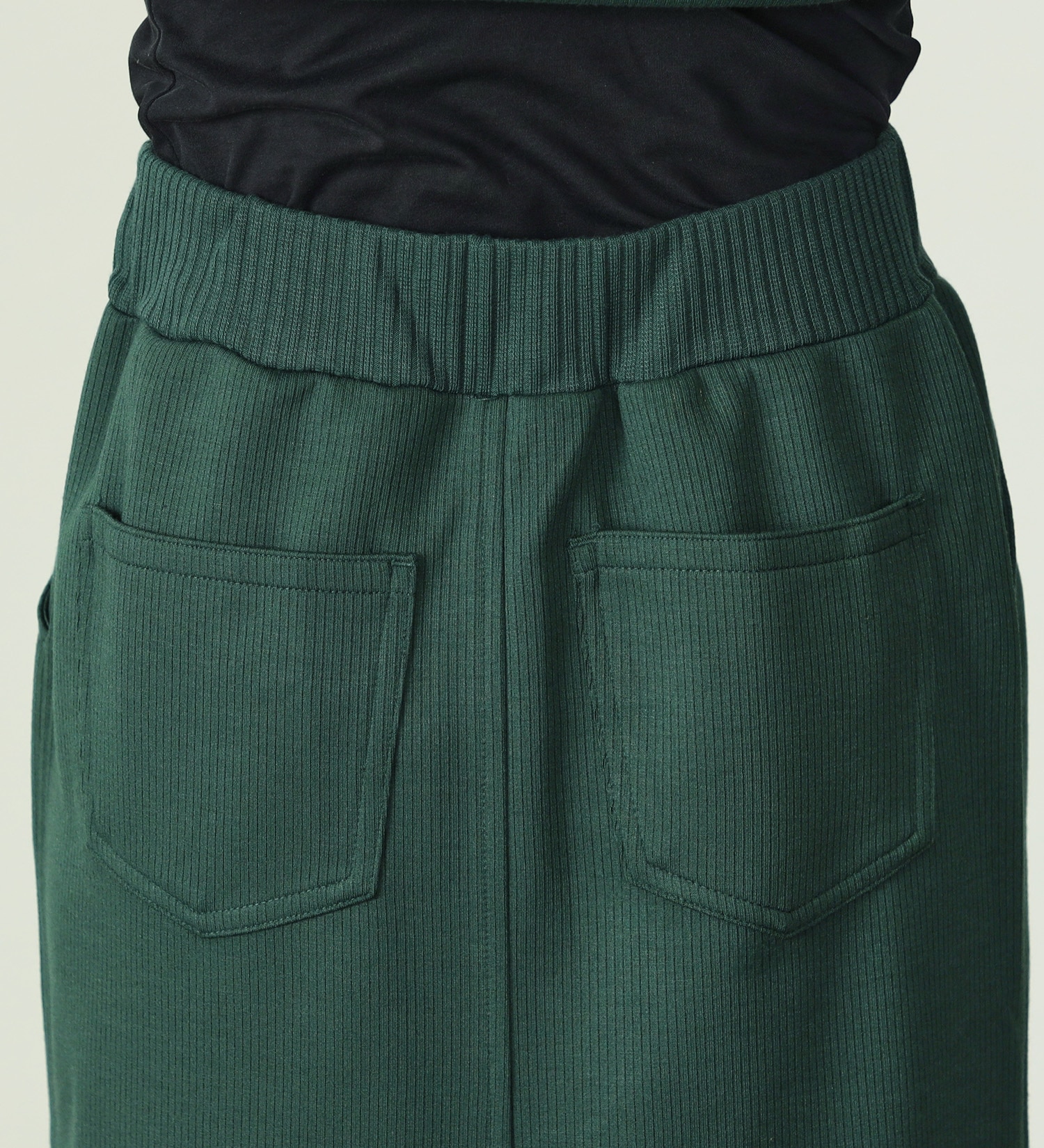 EDWIN(エドウイン)の【SALE】リブタイトスカート【アウトレット店舗・WEB限定】|スカート/スカート/レディース|ダークグリーン