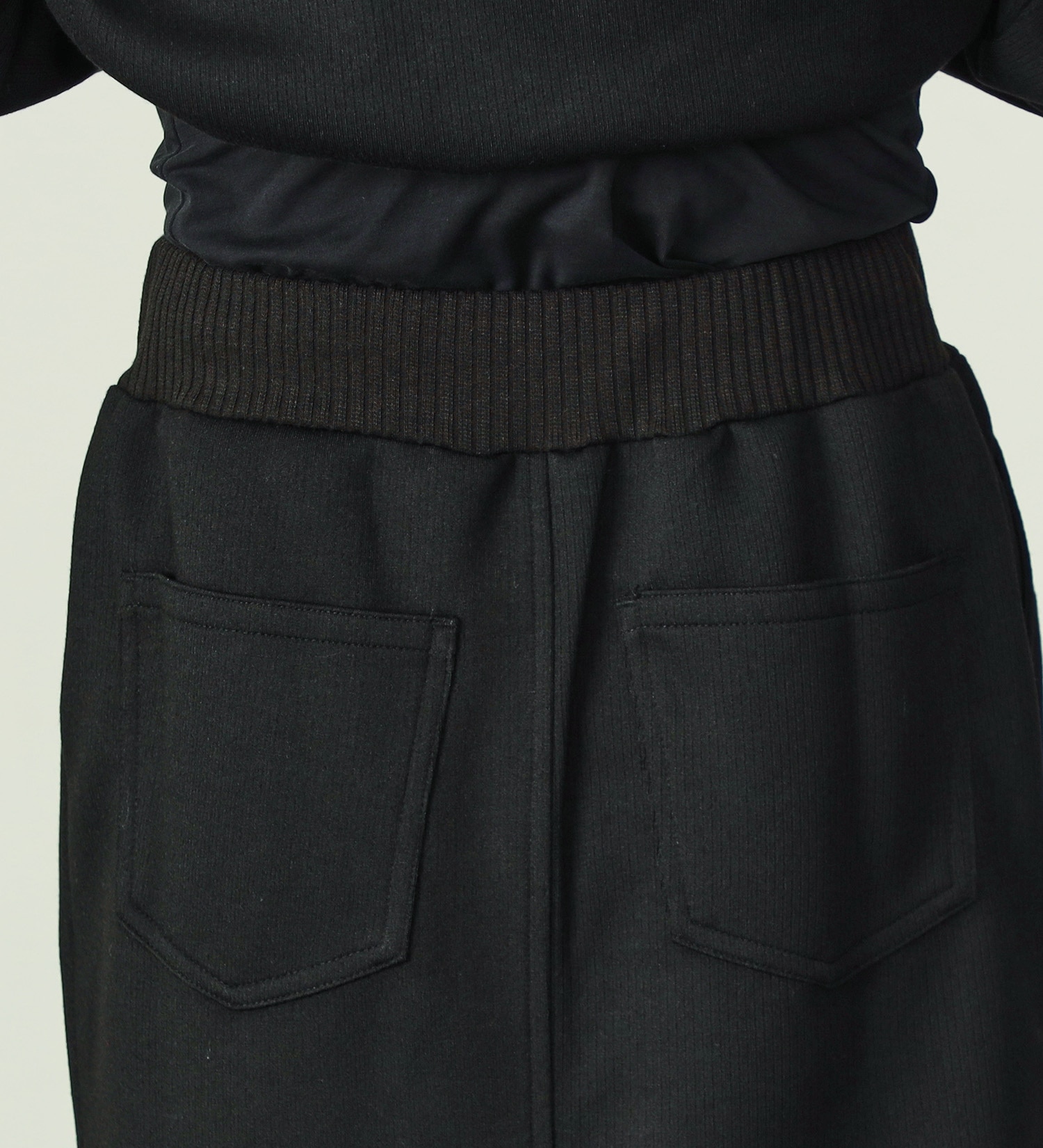 EDWIN(エドウイン)の【GW SALE】リブタイトスカート【アウトレット店舗・WEB限定】|スカート/スカート/レディース|ブラック